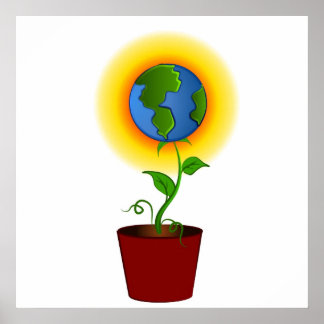 Affiche Plante pour la Terre