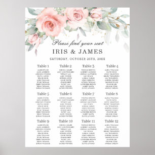 Affiche Plante rose douce Plaine Mariage Plante
