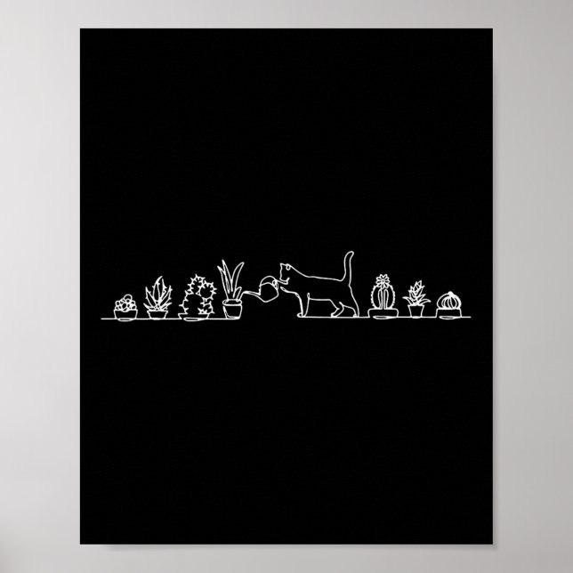Affiche Plantes d'arrosage de chats (Devant)