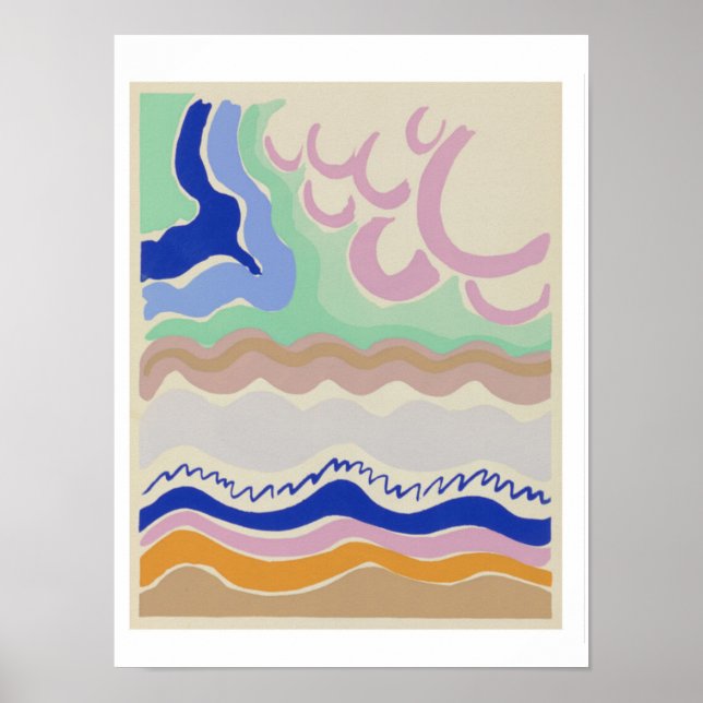 Affiche Plaque 14 de Sonia Delaunay, (Devant)