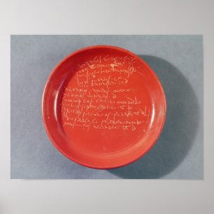 Affiche Plaque avec texte celtique, 1er-2e siècle