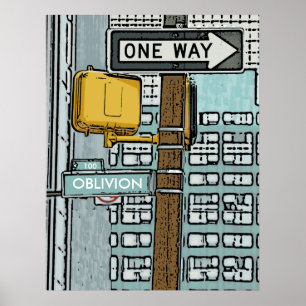 Affiche Plaque de rue