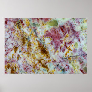 Affiche Plaque d'optique verte australienne