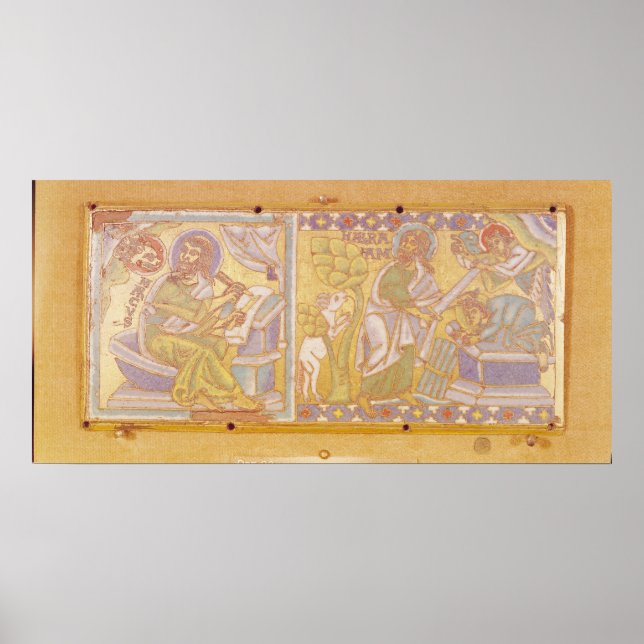 Affiche Plaque représentant Saint-Marc (Devant)