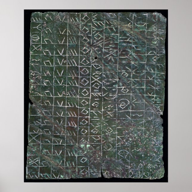 Affiche Plaque vocale avec inscription vénitienne (Devant)