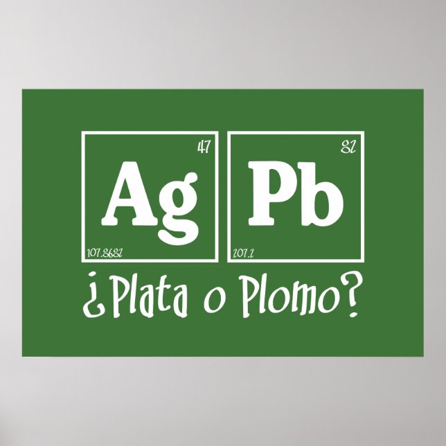 Affiche Plata ou plomb (Devant)