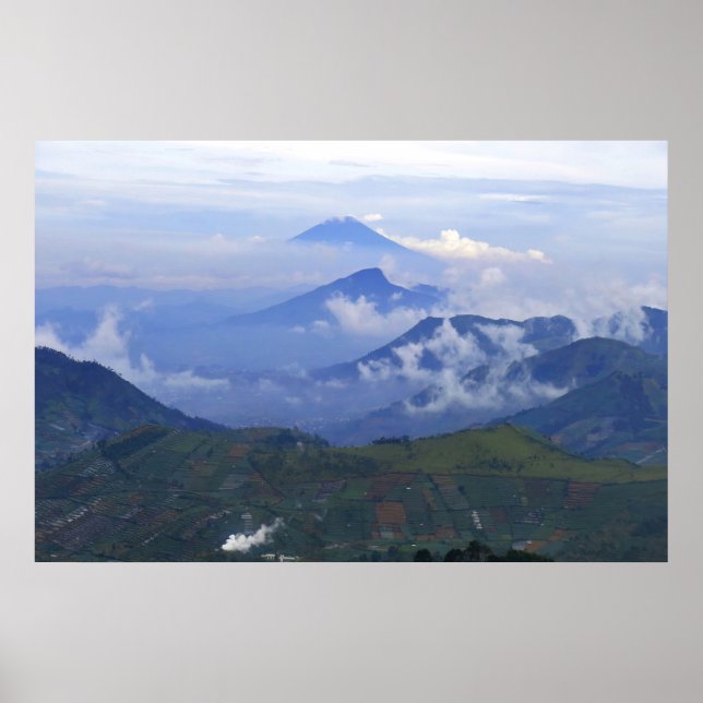Affiche Plateau de Dieng (Devant)