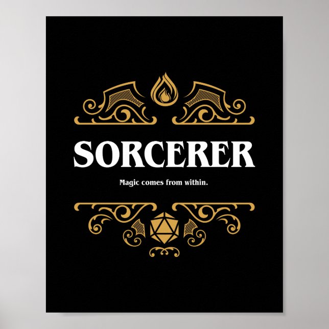 Affiche Plateau de Sorcerer (Devant)