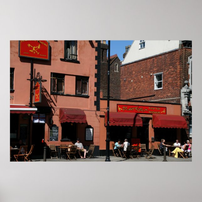 Affiche Platform Pub & Restaurant - Southampton la lumineu (Devant)