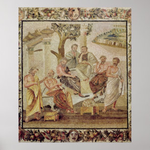 Affiche Plato Conversing with his Pupils