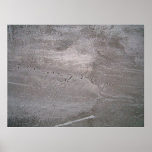 Affiche Plâtre gris béton