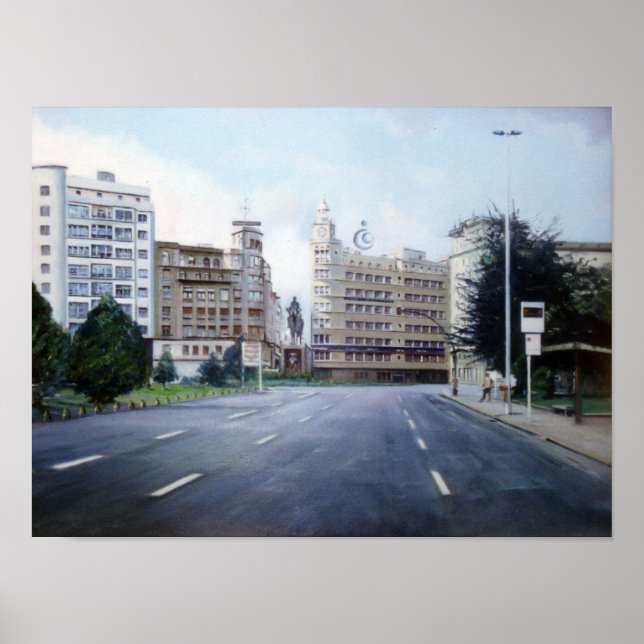 Affiche Plaza de España (Ferrol. A Coruña) (Devant)