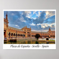 Plaza de España Séville Espagne Europe
