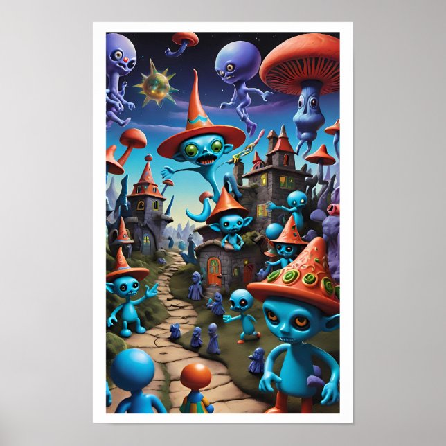 Affiche Pleine fête de Groll Town Down (Devant)