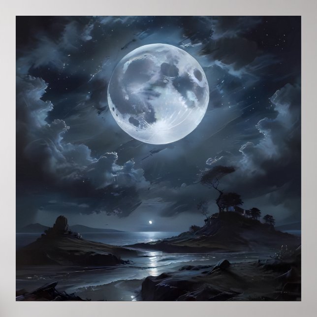 Affiche Pleine lune (Devant)