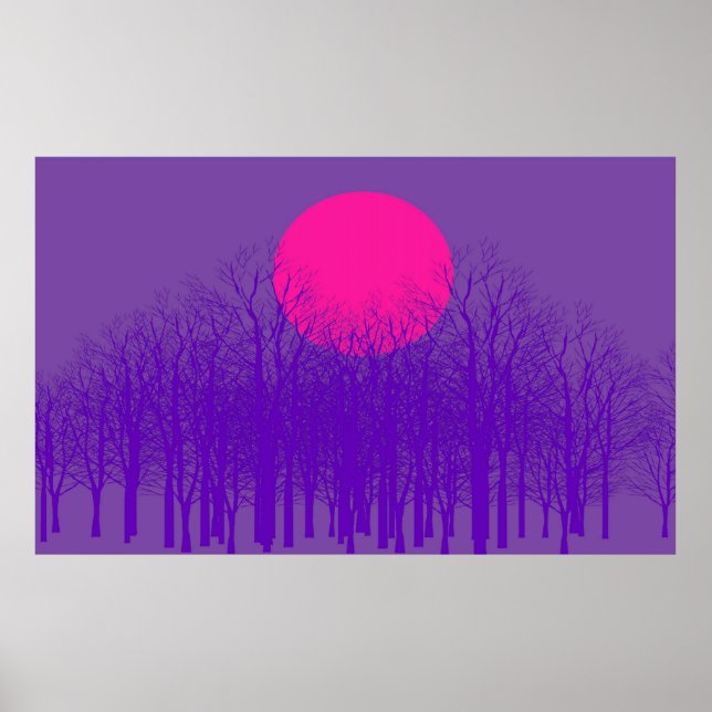 Affiche Pleine Lune #3 (Devant)