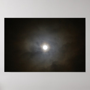 Affiche Pleine lune d'hiver