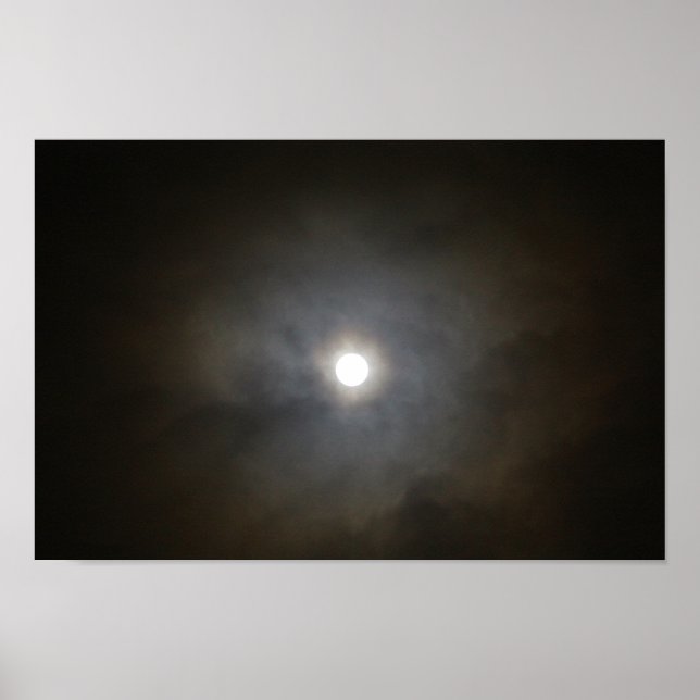 Affiche Pleine lune d'hiver (Devant)