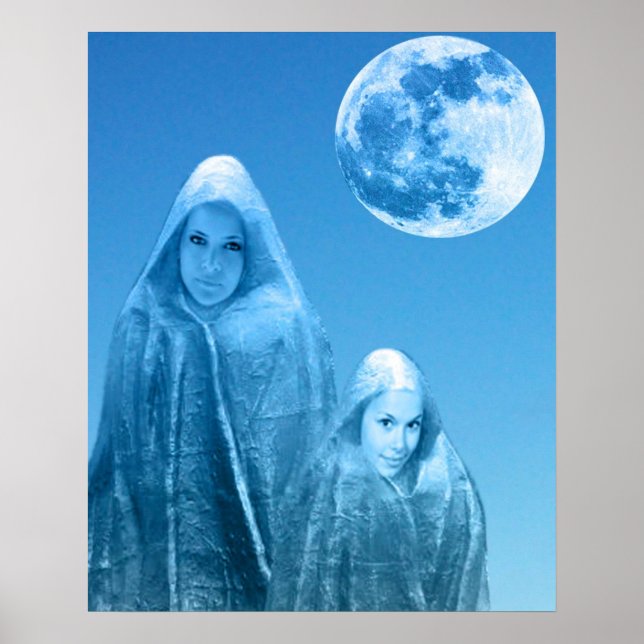 Affiche Pleine lune en hausse (Devant)