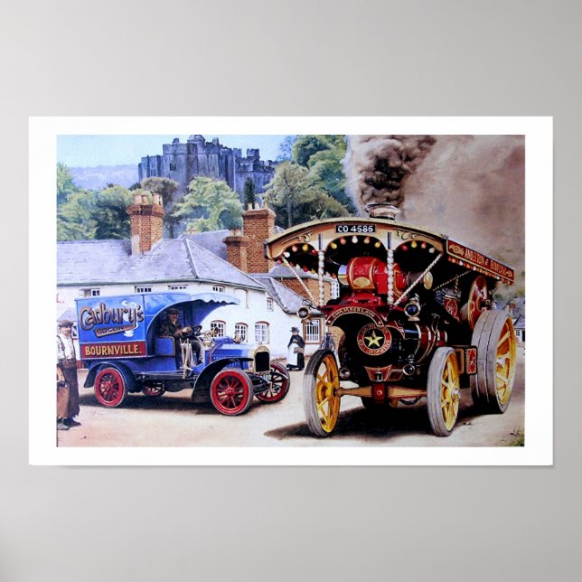 Affiche Pleine vapeur (Devant)