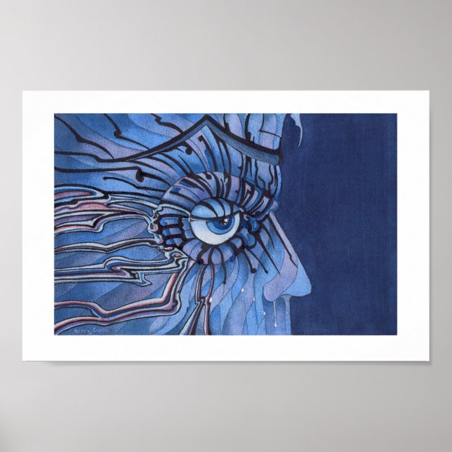 Affiche Pleurant Dans Le Vent (Devant)