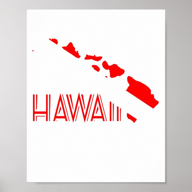 Affiche Plongée en SCUBA Hawaii (Devant)