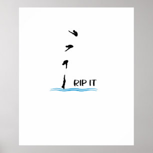 Affiche Plongée en Springboard