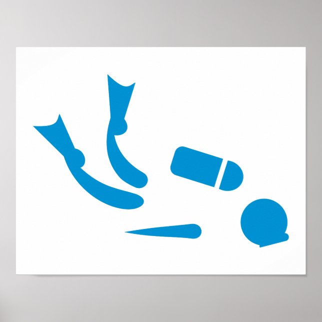 Affiche Plongée sous-marine (Devant)