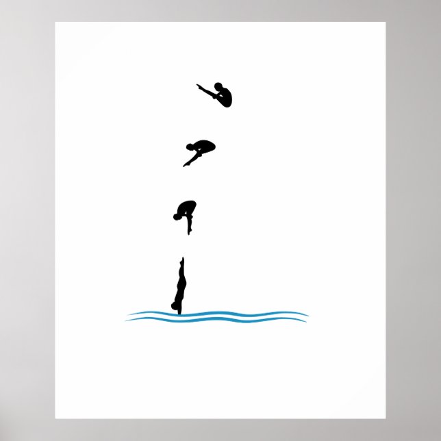 AFFICHE PLONGÉE SPRINGBOARD (Devant)