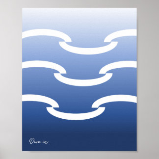 Affiche "Plonger dans" V.2