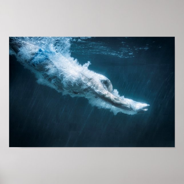 Affiche plongeur (Devant)