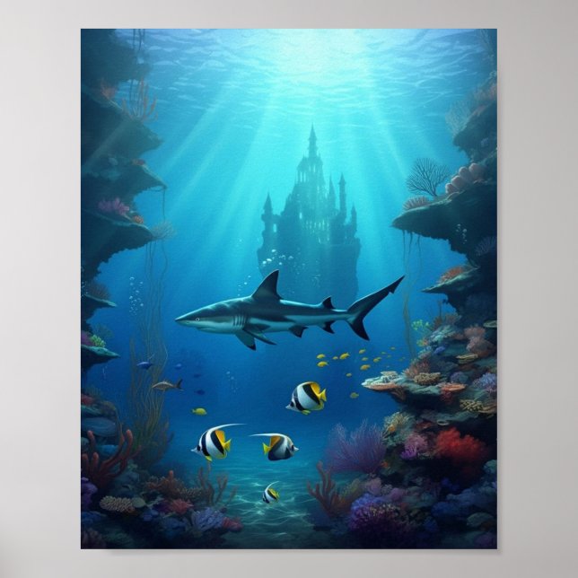 Affiche Plongez dans le mystère (Devant)
