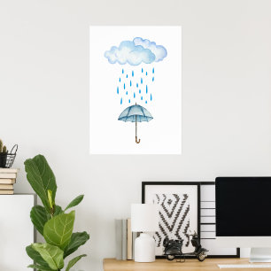 Affiche Pluie