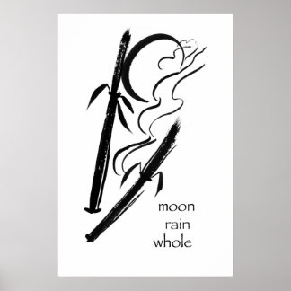 Affiche pluie de lune