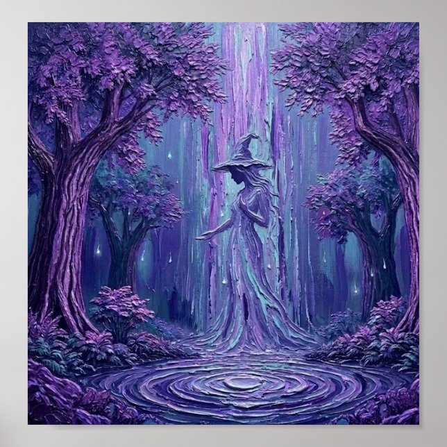 Affiche PluieAméthyste (Devant)