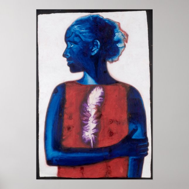 Affiche Plumes blanches (Devant)