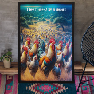 Affiche Plumes dans la brise