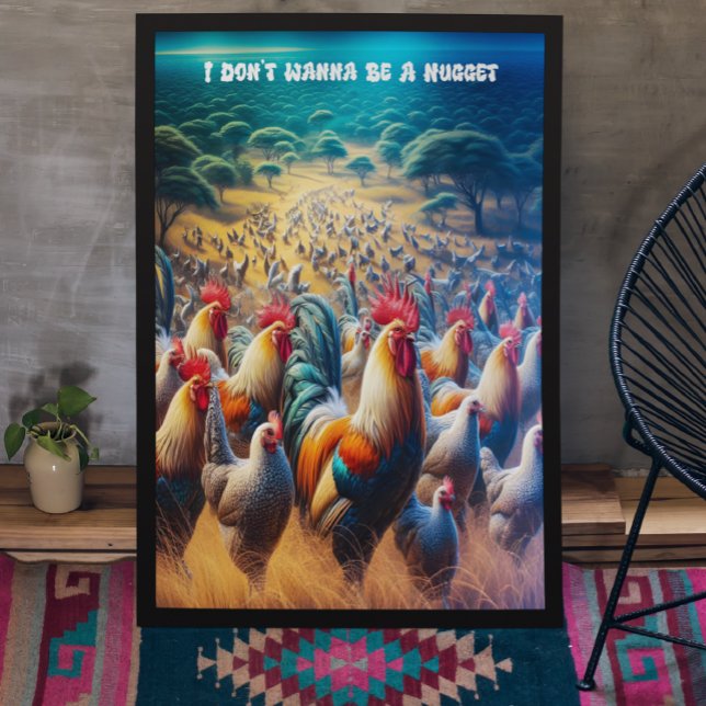 Affiche Plumes dans la brise (Créateur téléchargé)