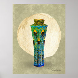 Affiche Plumes de paon Imprimer, papier d'affiche de valeu