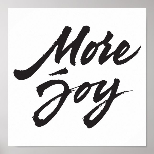 Affiche Plus de joie (Devant)