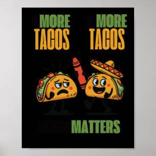 Affiche Plus De Ponctuation Tacos S Drôle Cadeau Pour