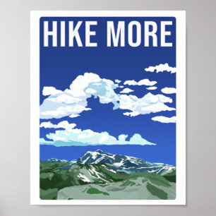 Affiche Plus de randonnée