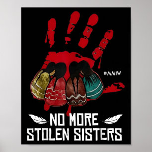 Affiche Plus de soeurs volées - Justice Indigène
