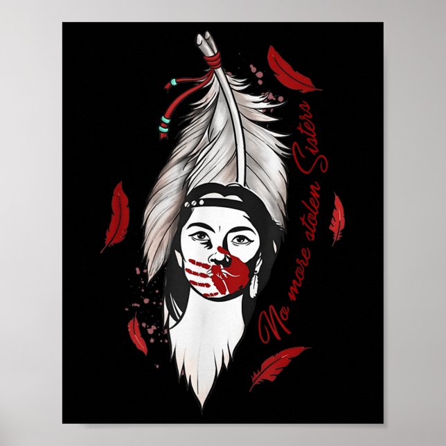 Affiche Plus de soeurs volées Les Amérindiens honorent Awa (Devant)