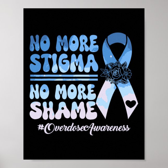 Affiche Plus de stigmatisation, plus de honte Citation sur (Devant)