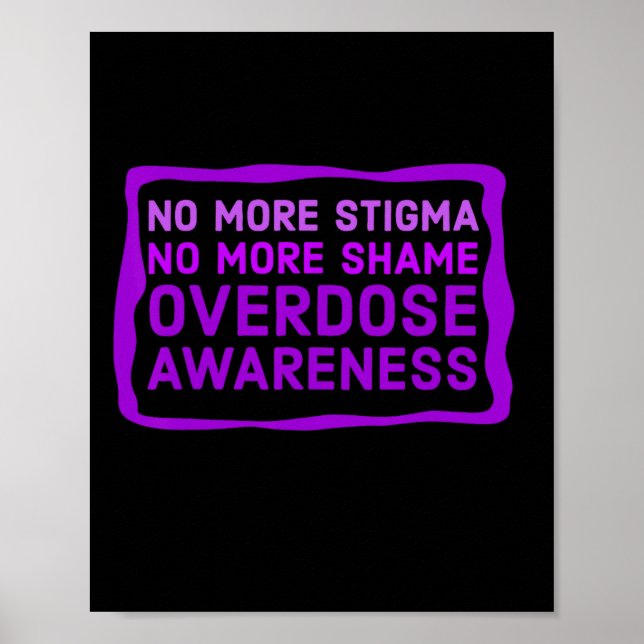 Affiche Plus de stigmatisation Plus de honte Sensibilisati (Devant)