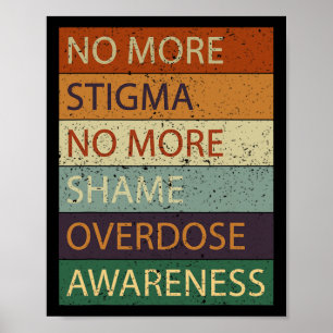 Affiche Plus de stigmatisation Plus de sensibilisation à l