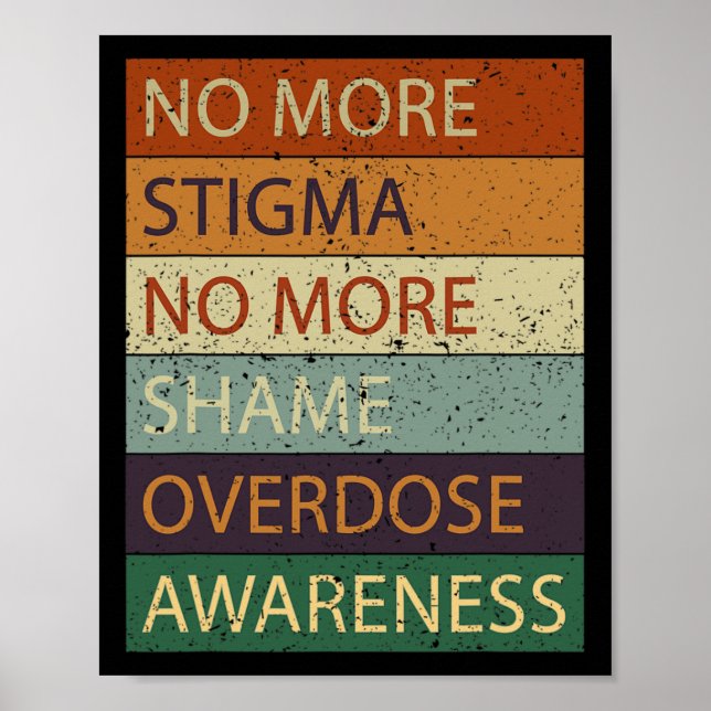 Affiche Plus de stigmatisation Plus de sensibilisation à l (Devant)