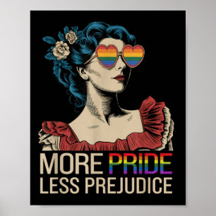 Affiche Plus Fierté Moins Préjugés Mois De Fierté Lgbtq