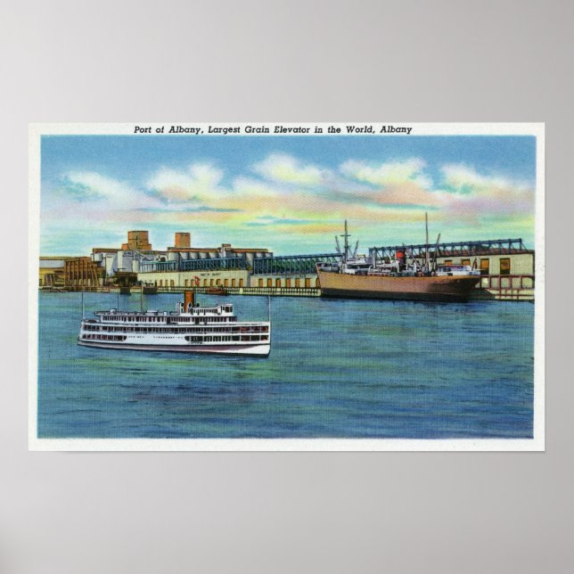 Affiche Plus grand ascenseur à grains dans le monde (Devant)